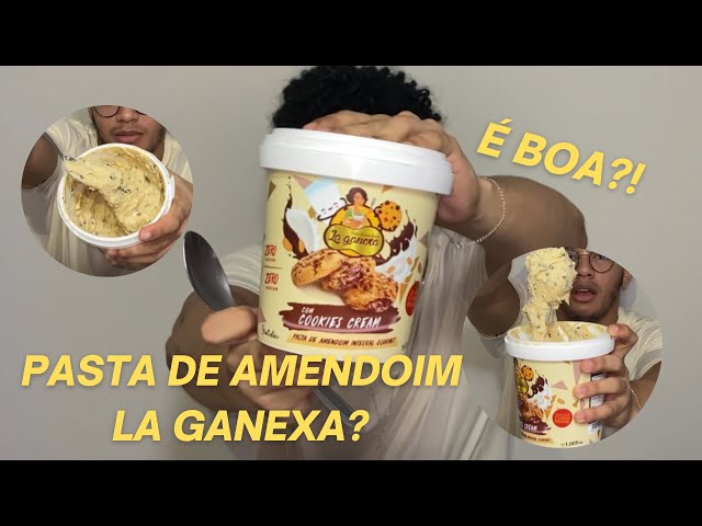 Pasta de amendoim La Ganexa(Cookies and Cream) Opinião sincera