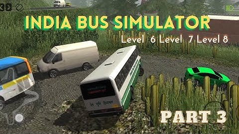 india bus simulator game 3d part 3|mobile game