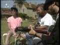 BEE GEES Interview in the garden