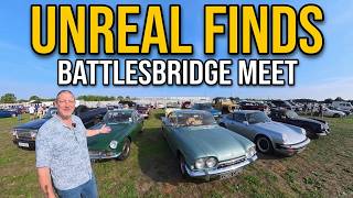 UNBELIEVABLE Rare Survivor Cars! 💎 Battlesbridge Classic Car Meet Tour