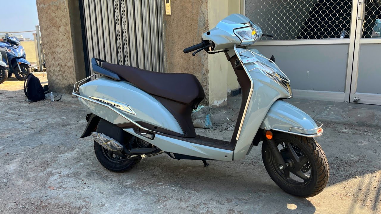 2025 Honda Activa 125 Pearl Deep Ground Grey Walkaround 🔥 | Chassis Number 9