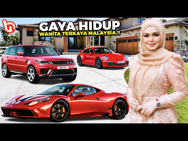 Jadi Wanita Terkaya di Malaysia! Intip Tumpukan Kekayaan & Koleksi Mobil Dato' Sri Siti Nurhaliza class=