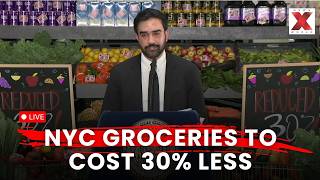 LIVE: NYC Mayor Mamdani Unveils Grocery Plan Offering Essentials 30% Below Retail Prices