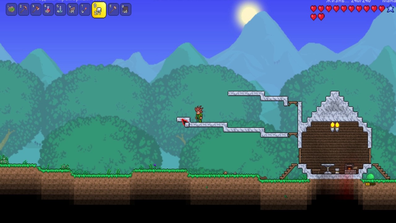 Схема игры за йойошника террария