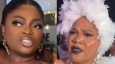 Funke Akindele Drag Toyin Abraham Wahala  at Toke Makinwa nibi ina wo Omo re