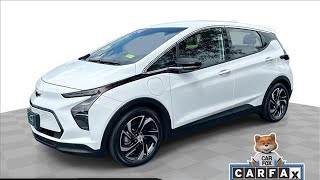 Certified 2022 Chevrolet Bolt EV Framingham, MA #P8357 - SOLD