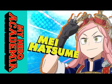photo My Hero Academia Mei Quirk my hero academia official clip mei hatsume quirk