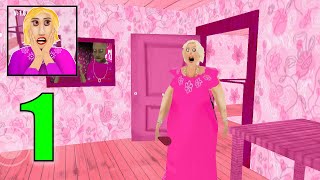 تحتيم لعبة جراني باربي كامل _ Granny Is Barbie Full Gameplay screenshot 3
