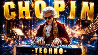 🔴 LIVE NOW : The Most Beautiful Chopin Techno Remix | Deep Focus Energy & Dark Violin Drive