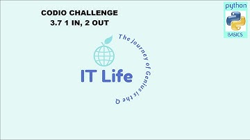 Codio Challenge 3.7. 1 in, 2 out