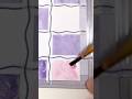 マスキングテープの上に水彩絵の具を塗ってみた#paint #shorts
