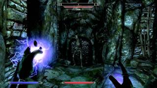 TES V Skyrim. Серия 114 Курган Погребальный огонь . Часть 2