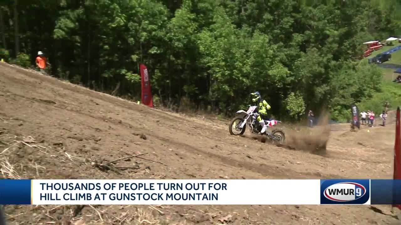 new hampshire commons Riders compete in annual hill climb
