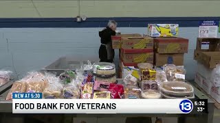 Food bank for veterans