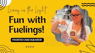 Fun with Fuelings: Frosted Cake Squares - Optavia 5&1 fueling hack transformation