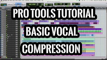 Compressing Rap Vocals (Pro Tools 10 Tutorial)