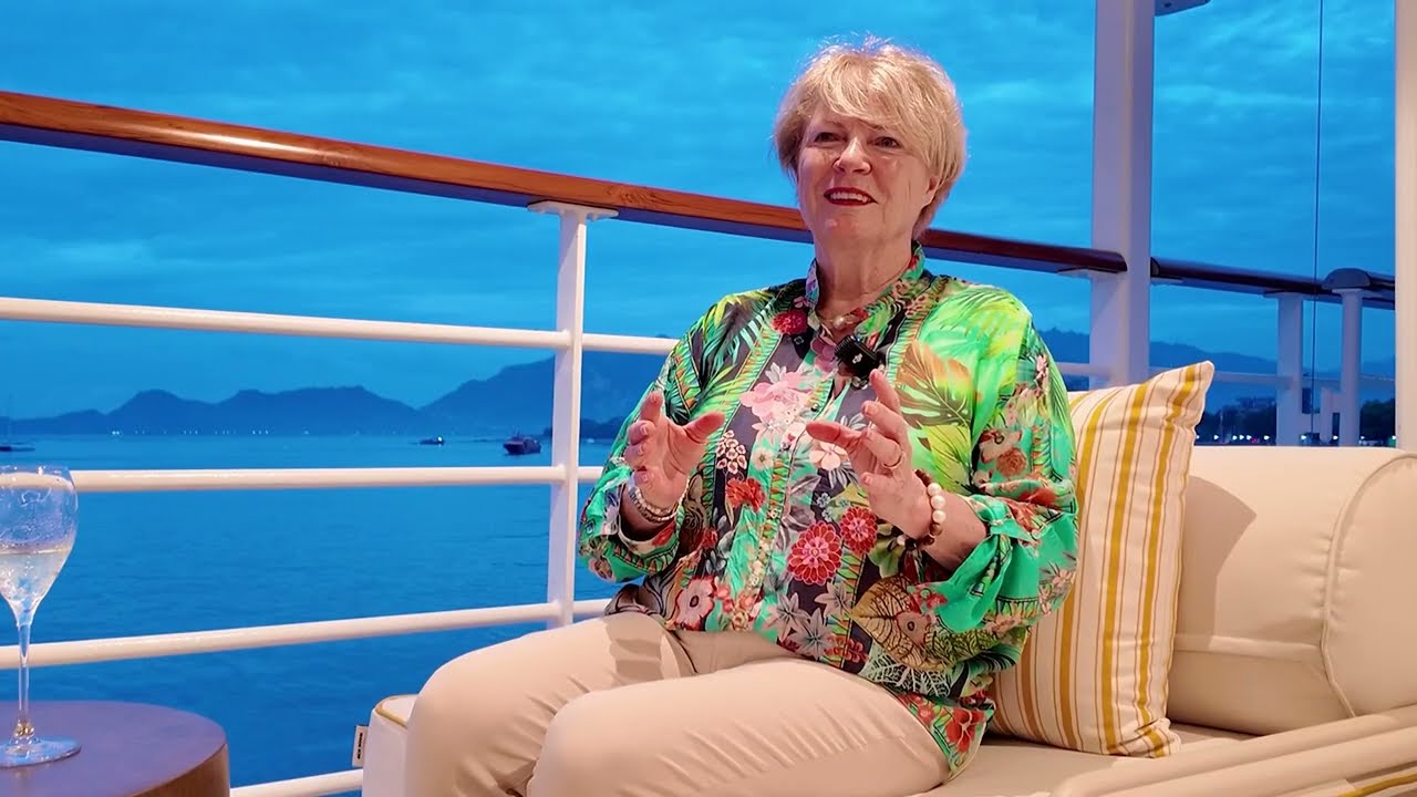 First look at the new Paspaley Pearl on its inaugural sail from its homeport in Dili, Timor Leste.