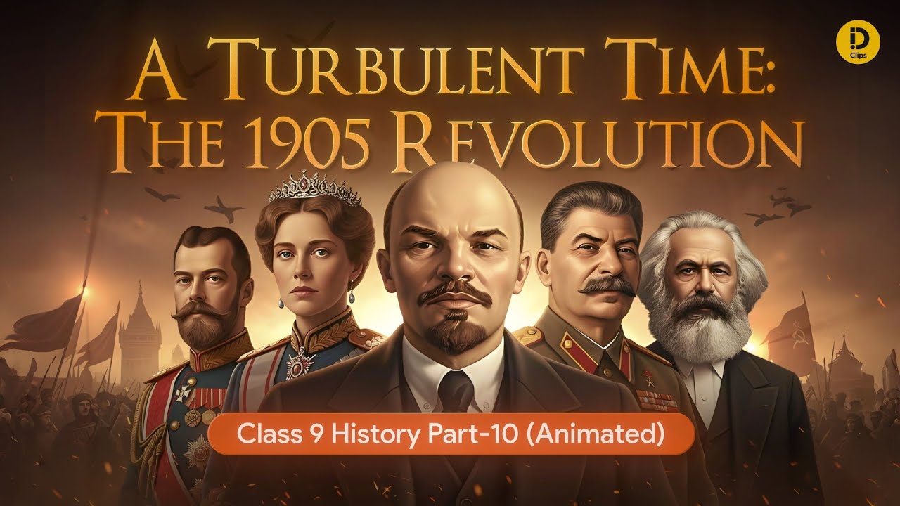 Class 9 History Chapter 2 | A Turbulent Time: The 1905 Revolution ...