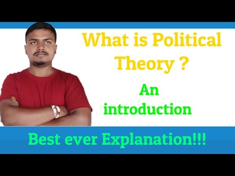 What is Political Theory ? Meaning & Definition of Political theory||   ( For B.A  1st yr )