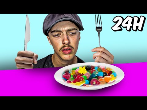 I EAT ONLY CANDY FOR 24 HOURS! (tah 2016 lol...)