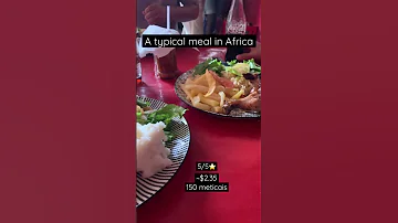 Chicken Rice Xima In Matola Mozambique 