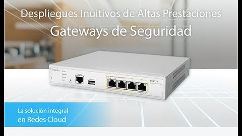 Introducción Gateway SD-Wan EnGenius ESG510 (español)
