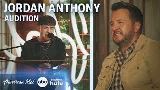 BIG Vocalist Jordan Anthony Impresses The Judges WIth A Lewis Capaldi Cover - American Idol 2024