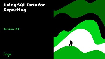 Sage 300 CRE - Using SQL Data for Reporting