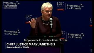 State Supreme Court Justices on civil legal aid