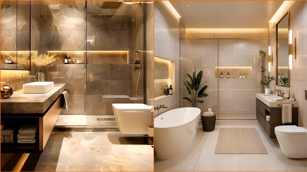 Лучшие идеи современного дизайна ванной комнаты 2026 года и вдохновение для декора: идеи ремонта ...