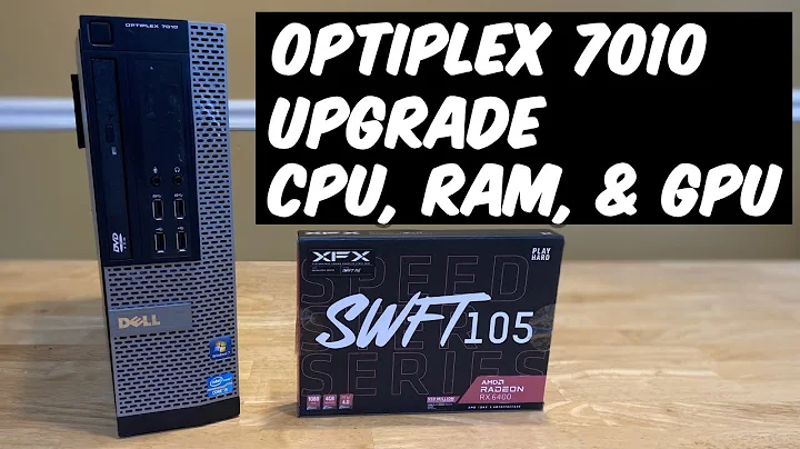 Upgrading Optiplex 7010 Amazing Performance