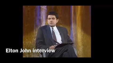 Elton John interview by Rowan Atkinson at Hysteria 3 (1991)