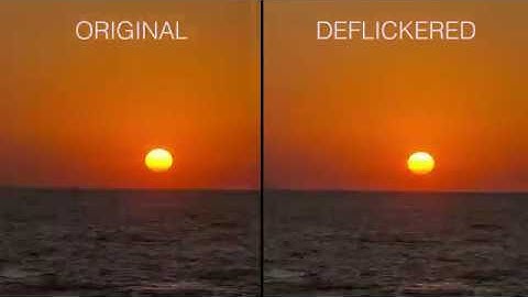 Remove Time-Lapse Flicker with TLDF App
