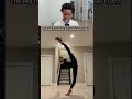 The leg flick was crazy