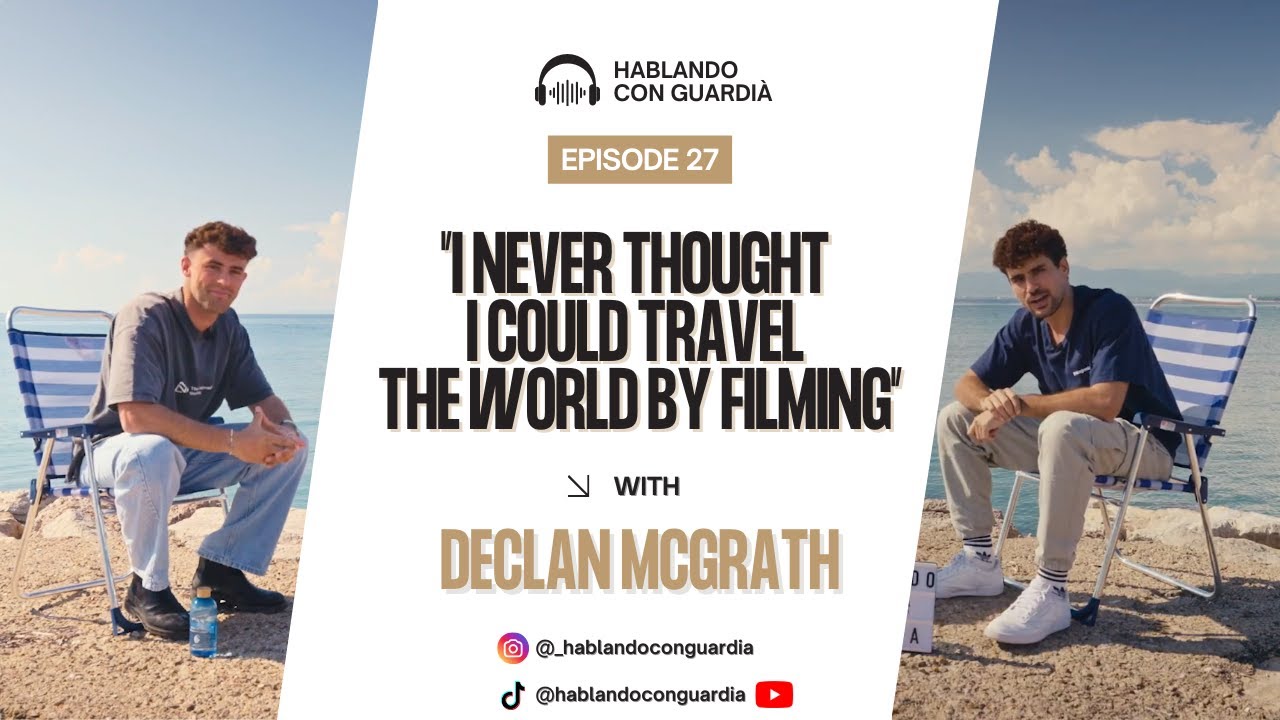 I’ve seen the world thanks to my camera with Declan McGrath - Hablando con Guardià #27