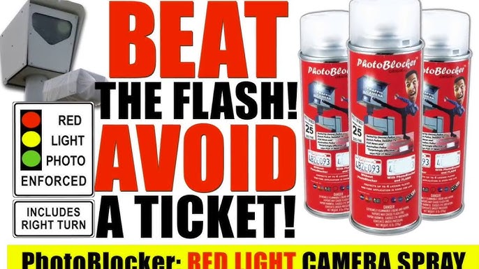 Vaporisateur pour contrer les radars photo - Zéro Ticket - Le Photo Blocker  Spray 