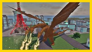 Heisei King Ghidorah Showcase New Update - Roblox Kaiju Unleashed A New Era
