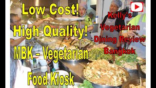 MBK Mall Vegetarian Kiosk - Vegetarian and Vegan Food in Bangkok. Kelly Veg restaurant review screenshot 4