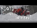 Kioti Tractor vs Winter!