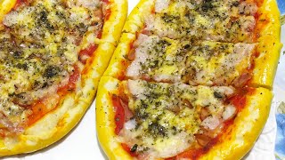 بيتزا بالطريقة التركية بعجين ناجحه بدون بيض أو زبدة خفيفة رقيقة شهوة منها