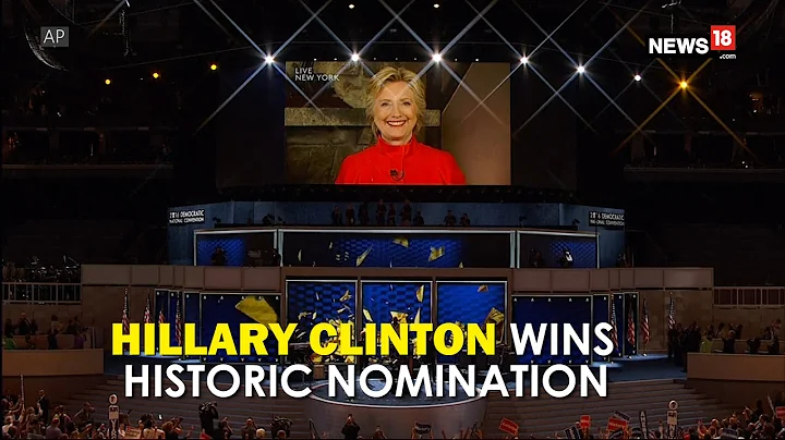 Hillary Clinton Wins Historic Nomination, Says Glass Ceiling Cracked