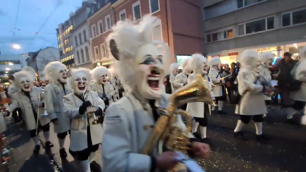 Basel Fasnacht 2025 Dienstag Guggenmusik Marsch