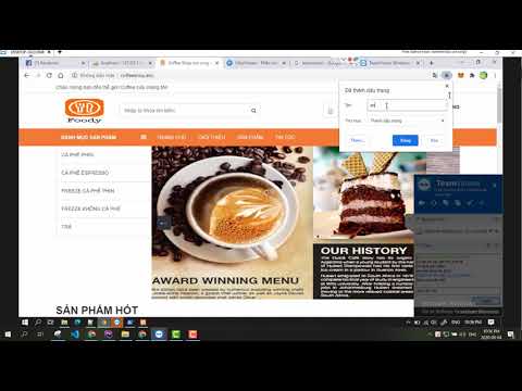 Hướng dẫn setting đồ án bán hàng CoffeeFoody laravel 2020