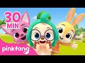 Choo Choo Train Song and more! | Compilation | Sing Along with Hogi@Hogi! Pinkfong - Learn & Play