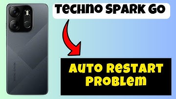 Auto Restart Problem Techno Spark GO || How to change restart settings || Restart options