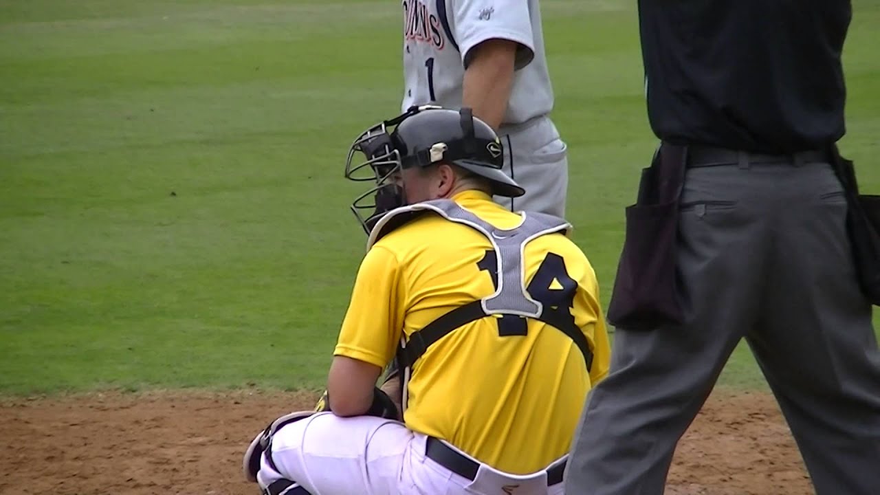 Anthony Lepre – Freshman Catcher at College of the Canyons – IN ACTION (3/5/16)