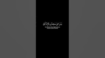 [من عمل سيئة فلا يُجزى إلا مثلها و من عمل صالحاً من ذكرٍ..]قرآن شاشة سوداء - خالد الجليل - سورة غافر