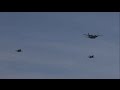 F-16 and C-295 Formation Flight