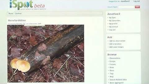 iSpot - Biodiversity