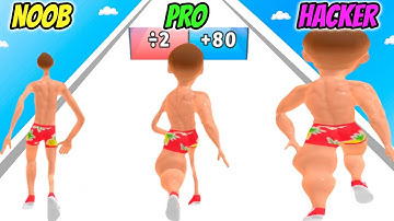 Gain Rush - NOOB vs PRO vs HACKER